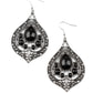 Nueva Delhi Nouveau - Pendientes negros
