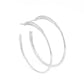 Candescent Curves - Silver earrings