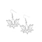 Lotus Ponds - Silver earrings