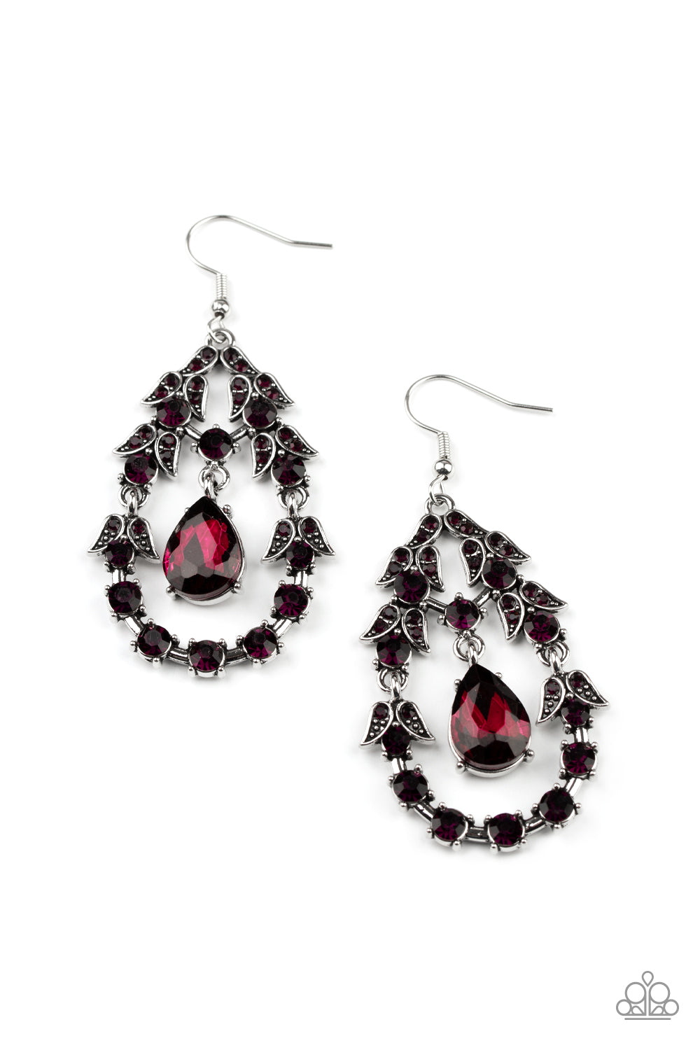 Garden Decorum - Purple earring