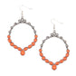 Thai Treasures - Orange earrings