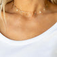 Little Miss Americana - Gold necklace