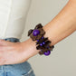 Mediterranean Mangrove - Purple bracelet