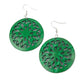 Ocean Canopy - Green earrings