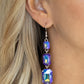Cosmic Red Carpet - Blue earrings