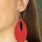 Tahiti Tankini - Red earrings