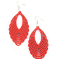 Tahiti Tankini - Red earrings