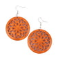 Ocean Canopy - Orange earrings