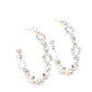 Swoon-Worthy Sparkle - White earrings