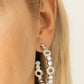 Swoon-Worthy Sparkle - White earrings