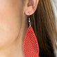 Surf Scene - Red earrings