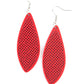 Surf Scene - Red earrings