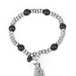 Whimsically Wanderlust - Pulsera negra