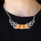 Heavenly Happenstance - Orange necklace