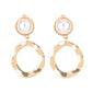 Vintage Veracity - Gold earrings