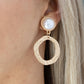 Vintage Veracity - Gold earrings