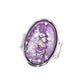 Glittery With Envy - Purple ring