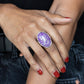 Glittery With Envy - Purple ring