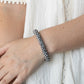 Wake Up and Sparkle - Silver bracelet