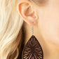 Incantaciones soleadas - Pendientes marrones