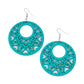 Tropical Reef - Blue earring