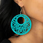 Tropical Reef - Blue earring