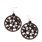 Cosmic Paradise - Brown earrings