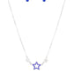 United We Sparkle - Blue necklace