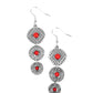 Totem Temptress - Red earrings