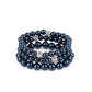 Here Comes The Heiress - Blue bracelet