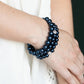 Here Comes The Heiress - Blue bracelet