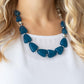 Tenaciously Tangy - Blue necklace