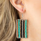 Beadwork Wonder - Black earrings
