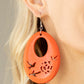 Home TWEET Home - Orange earrings