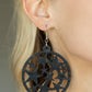 Cosmic Paradise - Black earrings