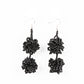 Celestial Collision - Black earrings