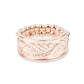 Billowy Bands - Rose Gold ring