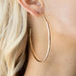 Mega Metro - Gold earrings