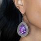 Terrazzo Tundra - Purple earrings