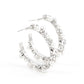 Let There Be SOCIALITE - White earrings (LOP-Sept)