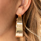 Curve Crushin - Gold earrings -fashion fix