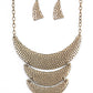 Moonwalk Magic - Brass Necklace