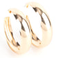Flat Out Flawless - Gold earrings