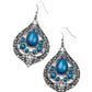 New Delhi Nouveau - Blue earrings