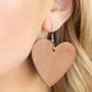 Country Crush - Brown earrings