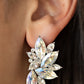 Instant Iridescence - White earrings