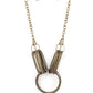 Lip Sync Links - Brass necklace fashion fix