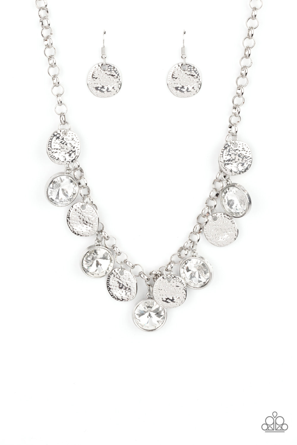 Spot On Sparkle - Collar blanco