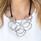 Spiraling Out of COUTURE - Silver necklace