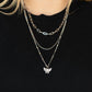 Bountiful Butterflies - White necklace